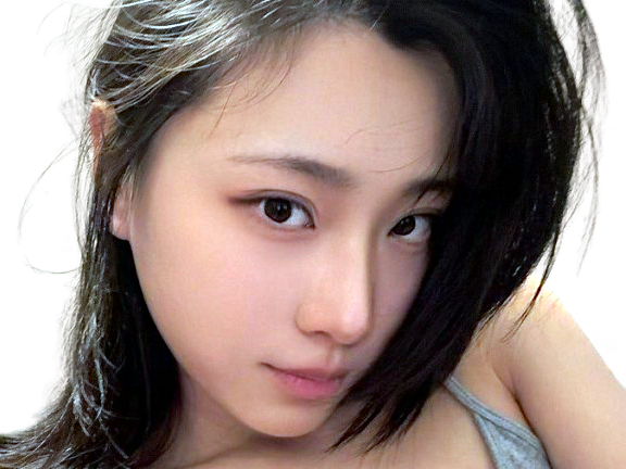 june liu mannequin charme asiatique chinoise spicygum lit mignonne cute regard