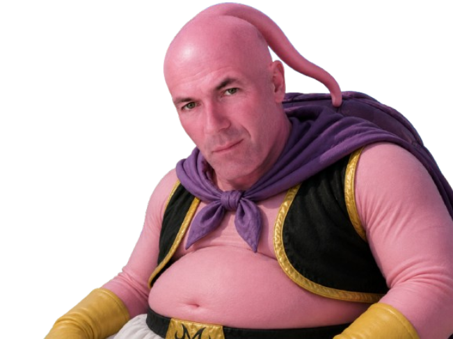 zizou zidane majin dbz buu gros