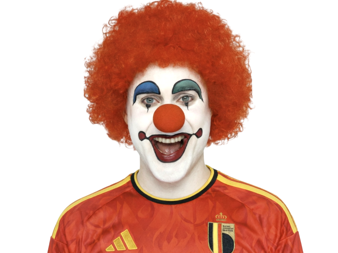 football belge belgique foot clown plouc farce nul peintre circus gigolo cdm 2026 maillot guignol