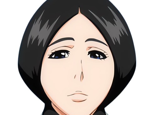 unohana retsu bleach cheveux noir yeux bleu fic bloop