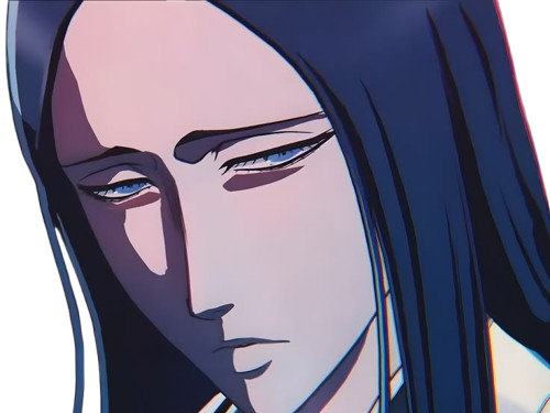 unohana retsu bleach cheveux noir yeux bleu fic bloop