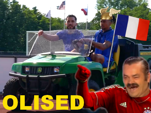 france edf olise michael coupe du monde foot 2026 cherki voiture john deere