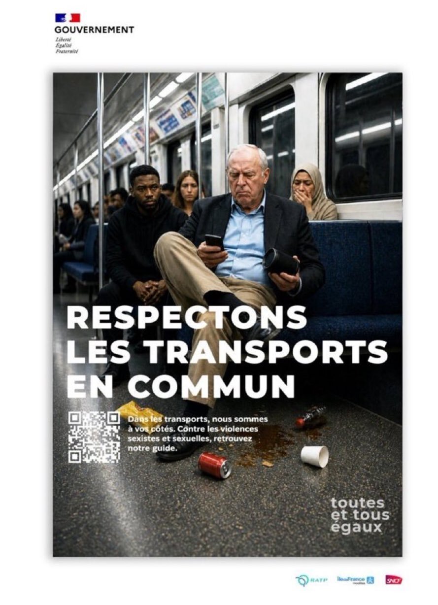 propagande anti blanc ratp transport en commun noir negre singe bruit pub sali sncf etat