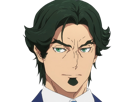 gori-suido-tokyo-24th-ward-anime-homme-cheveux-verts-yeux-verts