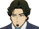 gori-suido-tokyo-24th-ward-anime-homme-cheveux-verts-yeux-verts
