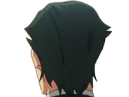 gori suido tokyo 24th ward anime homme cheveux-verts yeux-verts