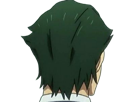 gori-suido-tokyo-24th-ward-anime-homme-cheveux-verts-yeux-verts