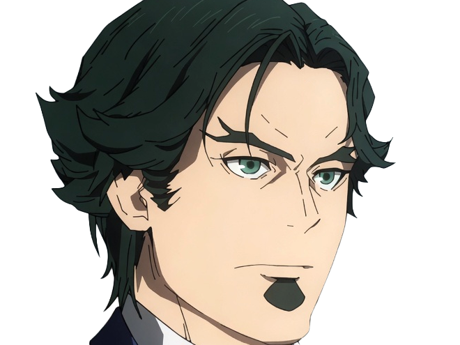 gori suido tokyo 24th ward anime homme cheveux-verts yeux-verts