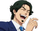 gori-suido-tokyo-24th-ward-anime-homme-cheveux-verts-yeux-verts