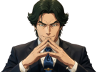 gori-suido-tokyo-24th-ward-anime-homme-cheveux-verts-yeux-verts