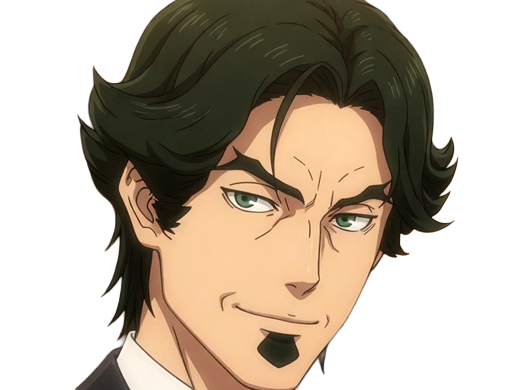 gori suido tokyo 24th ward anime homme cheveux-verts yeux-verts