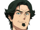 gori-suido-tokyo-24th-ward-anime-homme-cheveux-verts-yeux-verts