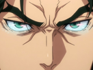 gori-suido-tokyo-24th-ward-anime-homme-cheveux-verts-yeux-verts