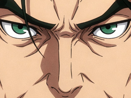 gori suido tokyo 24th ward anime homme cheveux-verts yeux-verts