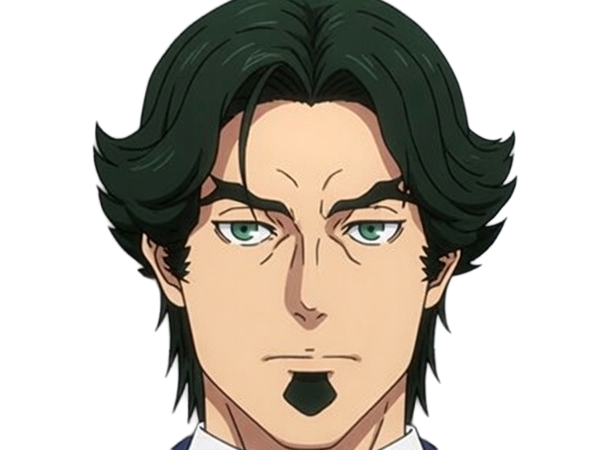 gori suido tokyo 24th ward anime homme cheveux-verts yeux-verts
