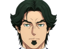 gori-suido-tokyo-24th-ward-anime-homme-cheveux-verts-yeux-verts