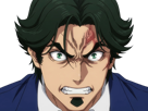 gori-suido-tokyo-24th-ward-anime-homme-cheveux-verts-yeux-verts