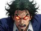 gori-suido-tokyo-24th-ward-anime-homme-cheveux-verts-yeux-verts