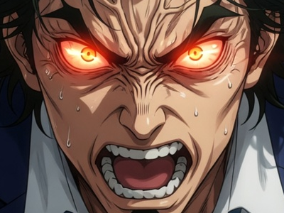 gori suido tokyo 24th ward anime homme cheveux-verts yeux-verts