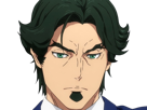 gori-suido-tokyo-24th-ward-anime-homme-cheveux-verts-yeux-verts
