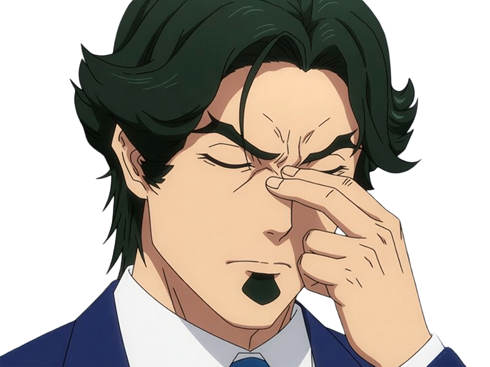 gori suido tokyo 24th ward anime homme cheveux-verts yeux-verts