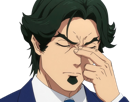 gori-suido-tokyo-24th-ward-anime-homme-cheveux-verts-yeux-verts