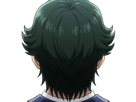gori-suido-tokyo-24th-ward-anime-homme-cheveux-verts-yeux-verts
