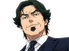 gori-suido-tokyo-24th-ward-anime-homme-cheveux-verts-yeux-verts