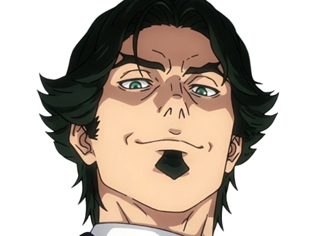 gori suido tokyo 24th ward anime homme cheveux-verts yeux-verts