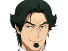 gori-suido-tokyo-24th-ward-anime-homme-cheveux-verts-yeux-verts