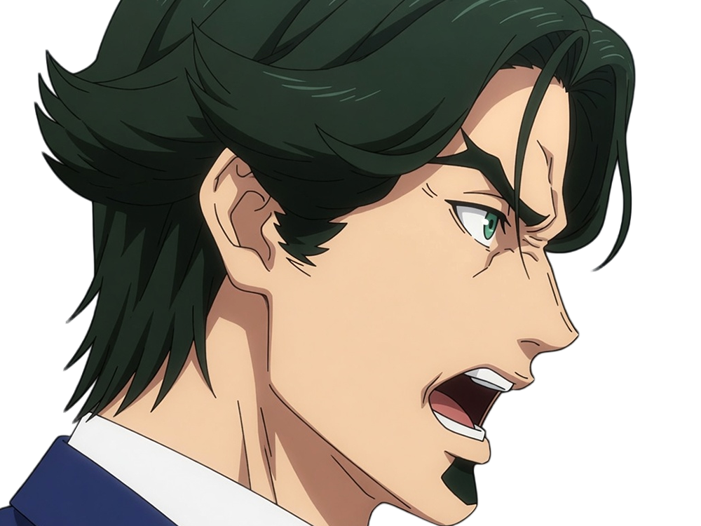gori suido tokyo 24th ward anime homme cheveux-verts yeux-verts