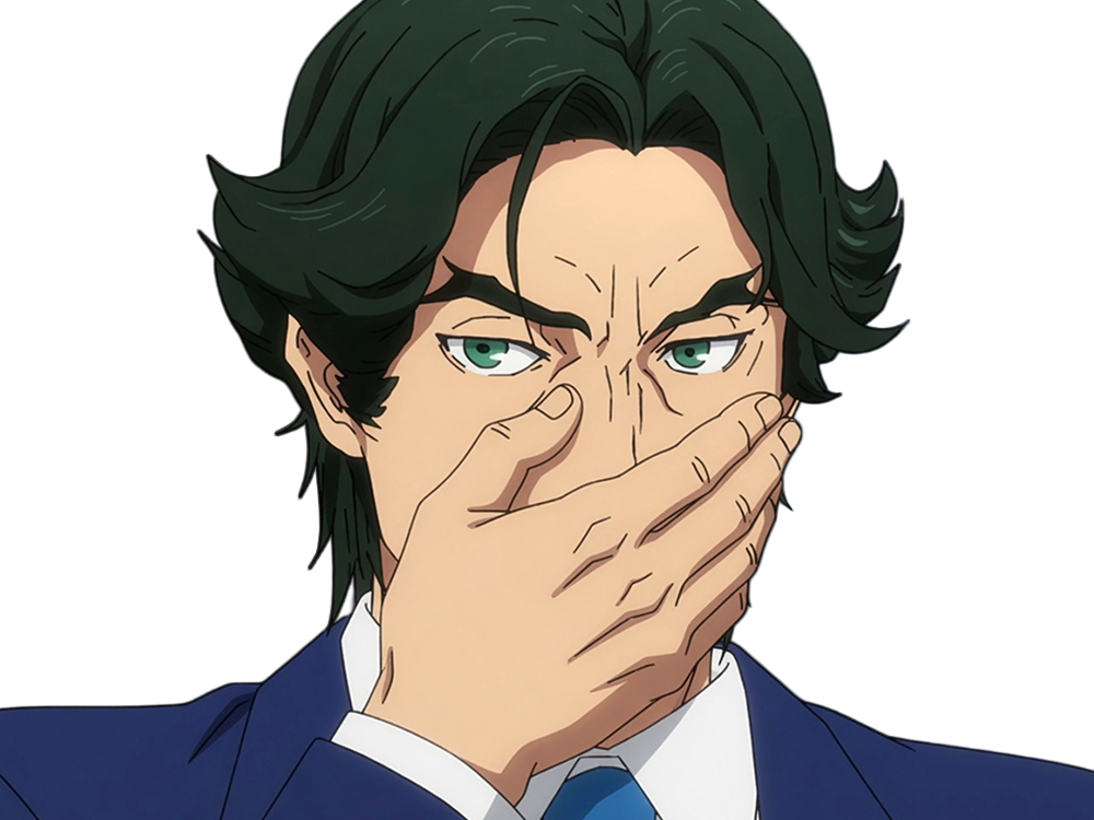gori suido tokyo 24th ward anime homme cheveux-verts yeux-verts
