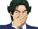 gori-suido-tokyo-24th-ward-anime-homme-cheveux-verts-yeux-verts