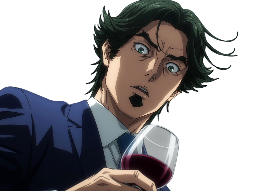 gori suido tokyo 24th ward anime homme cheveux-verts yeux-verts