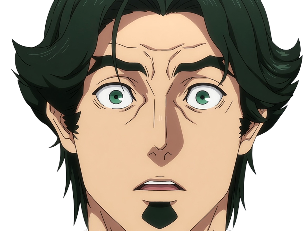 gori suido tokyo 24th ward anime homme cheveux-verts yeux-verts