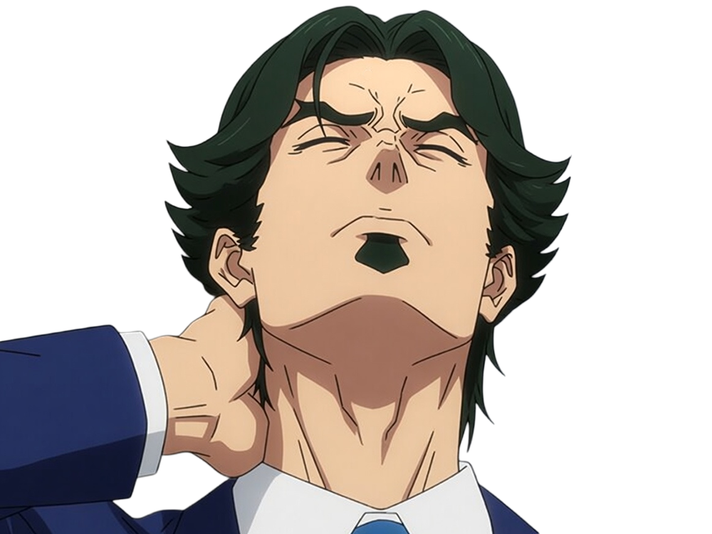 Sticker gori suido tokyo 24th ward anime homme cheveux verts yeux verts par Dark-63