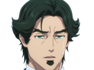 gori-suido-tokyo-24th-ward-anime-homme-cheveux-verts-yeux-verts