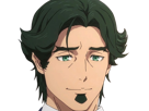 gori-suido-tokyo-24th-ward-anime-homme-cheveux-verts-yeux-verts