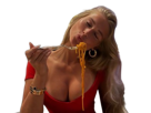 petite-amie-copine-lennart-karl-bonne-bonnasse-gros-seins-spaghetti-spaghettis