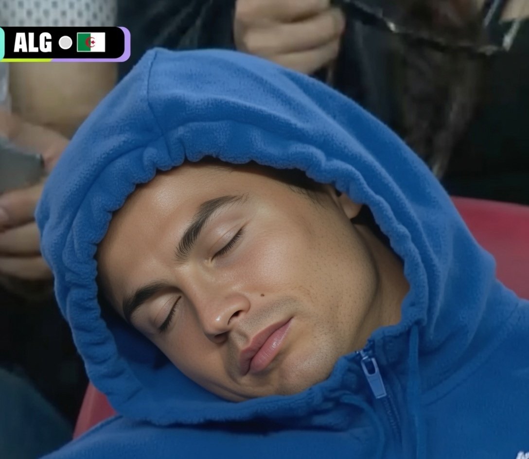 ronaldo cr7 fatigue dort