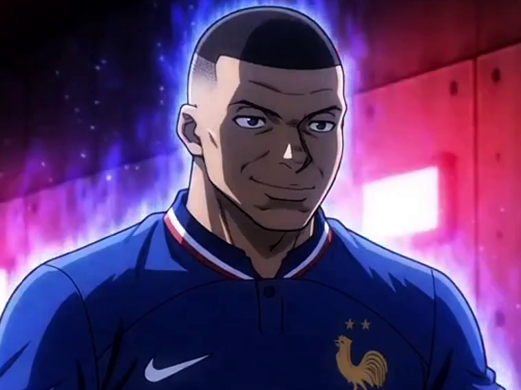 kylian mbappe mobutu kyks foot footballe coupe monde cdm aura anime euro cdm2026 dictateur