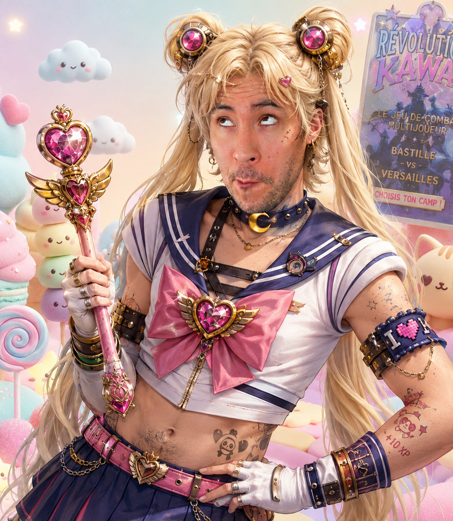 asterion kirby kawaii sailor moon otaku
