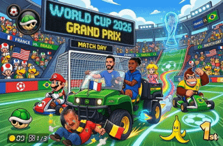 olise cherki john deere mario kart coupe du monde 2026 belgix