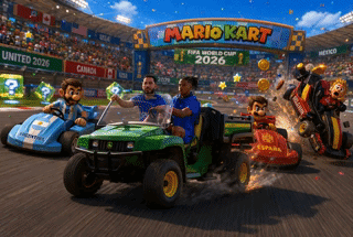 olise cherki mario kart john deere