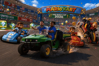 olise cherki mario kart john deere foot coupe du monde 2026