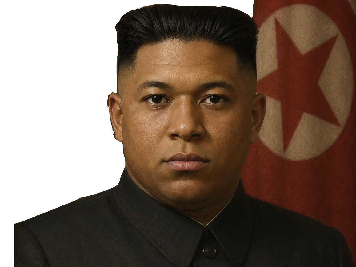 mbappe mobutu general dictateur kim jong un coree du nord