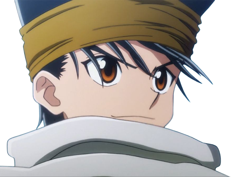 ging freecss jeune hunterxhunter hunter x anime manga homme cheveux-noirs yeux-marrons flashback