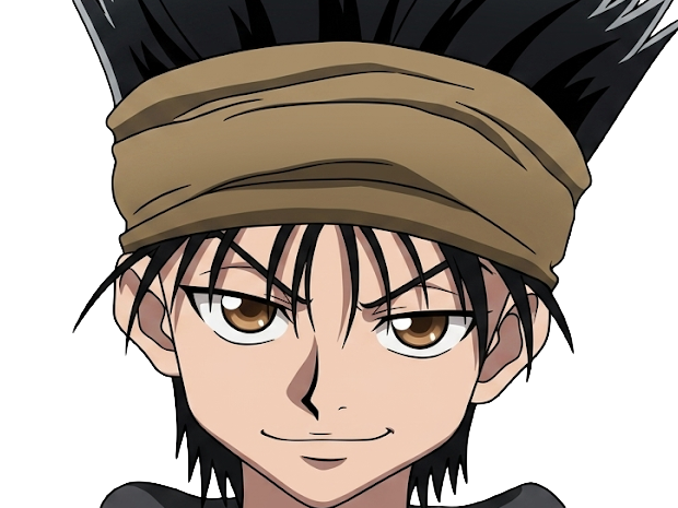 ging freecss jeune hunterxhunter hunter x anime manga homme cheveux-noirs yeux-marrons flashback