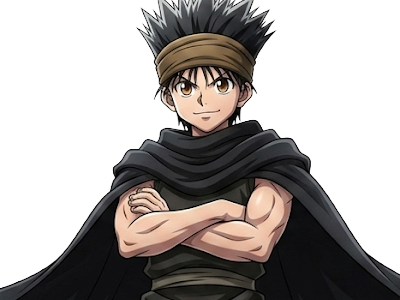 ging freecss jeune hunterxhunter hunter x anime manga homme cheveux-noirs yeux-marrons flashback