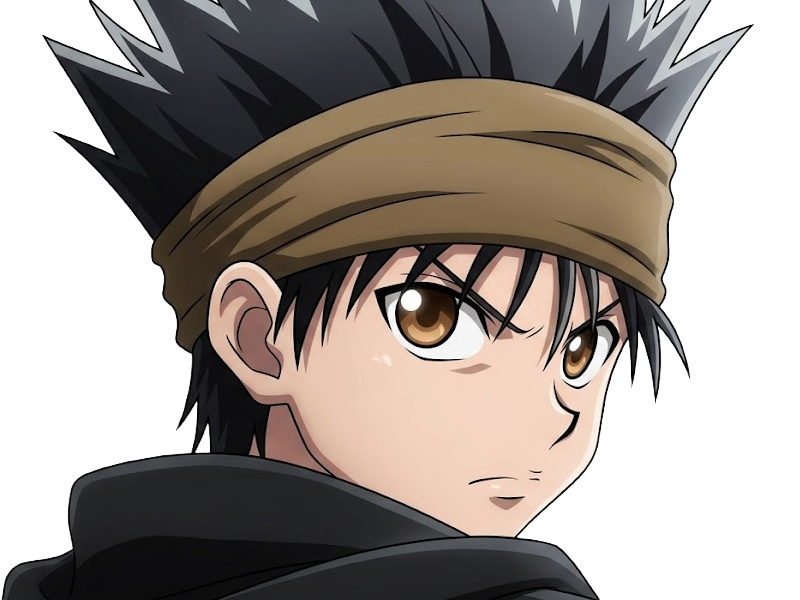 ging freecss jeune hunterxhunter hunter x anime manga homme cheveux-noirs yeux-marrons flashback